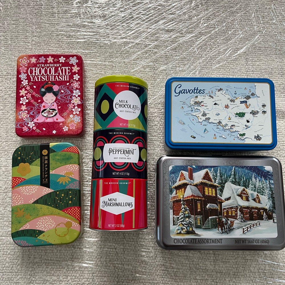 Set of 5 | Tint EMPTY BOXES